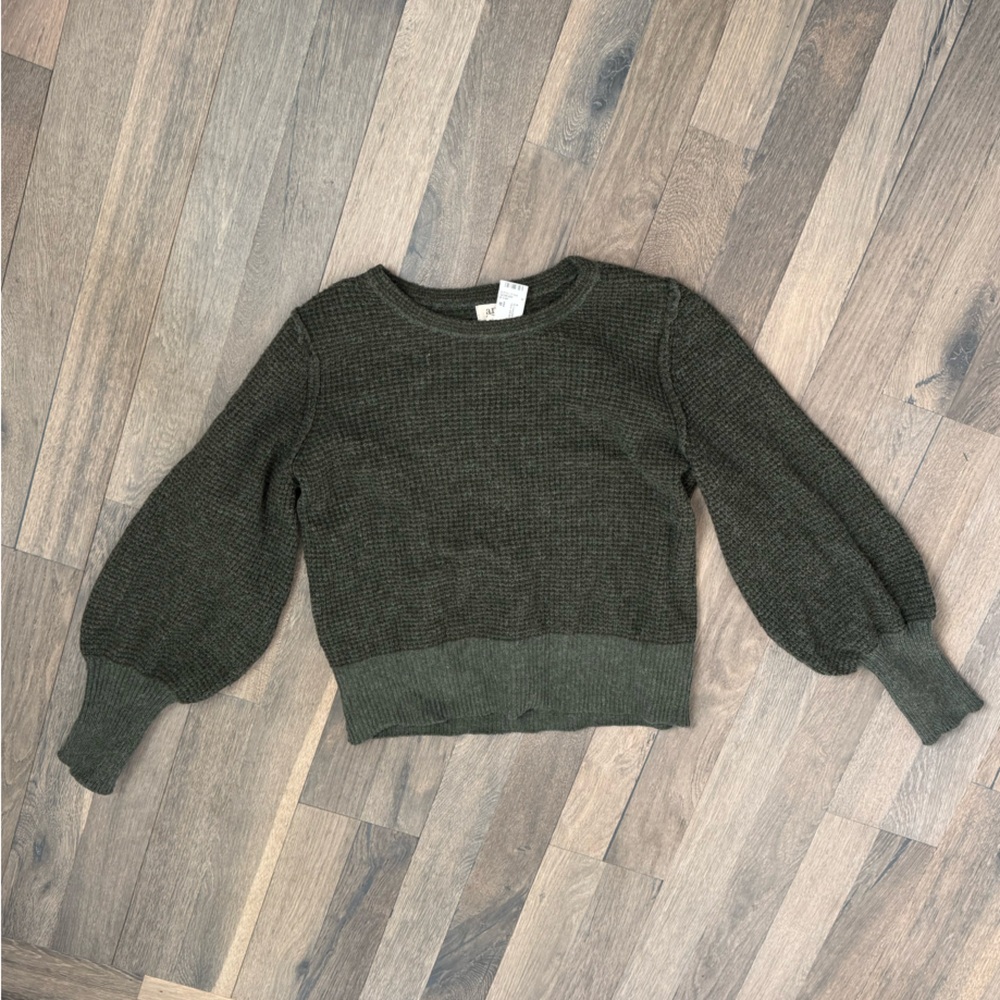 Like New ANA Women's Green Sweater